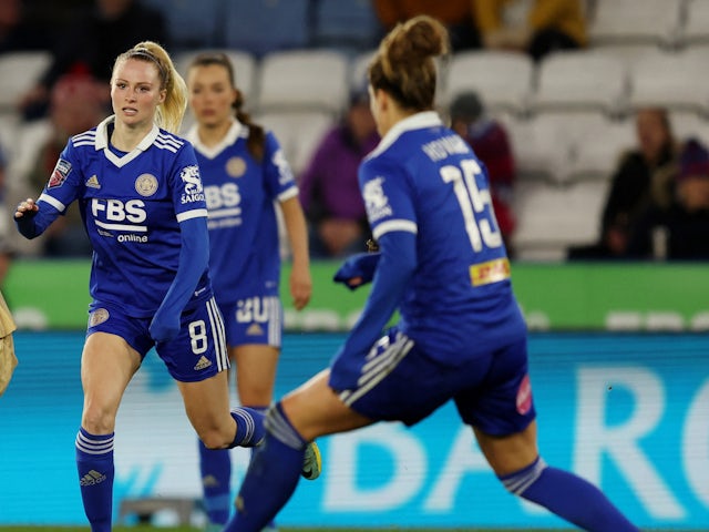 Leicester City Women in action on December 3, 2022