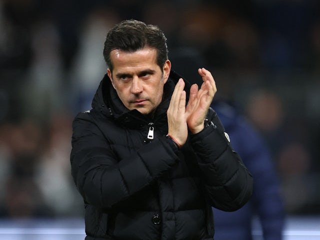 Fulham manager Marco Silva before the match on January 12, 2023