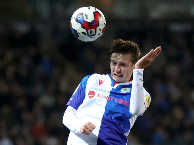 Tyler Morton in action for Blackburn Rovers in October 2022