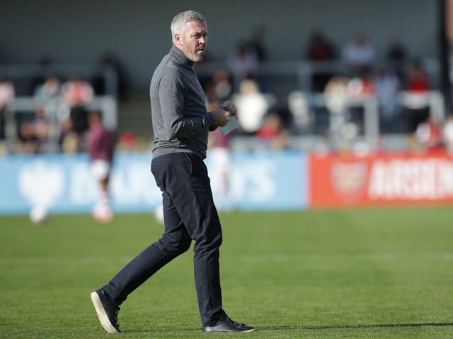 Willie Kirk, now in charge of Leicester City Women, pictured on October 2021