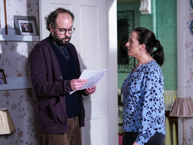 Reiss and Sonia on EastEnders on January 26, 2023
