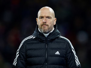 Ten Hag delighted to win "tough" game against Leicester