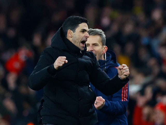 Mikel Arteta named Premier League Manager of the Month for January