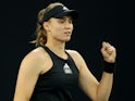 Elena Rybakina reacts at the Australian Open on January 26, 2023