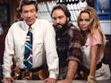 The cast of Tool Time on Home Improvement