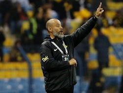 Al Ittihad coach Nuno Espirito Santo on January 26, 2023