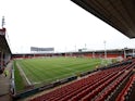 General view inside Walsall's Bescot Stadium before the match on January 28, 2023