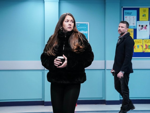 Stacey and Ryan on EastEnders on February 15, 2023