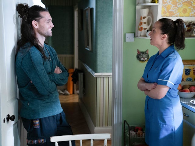 Jed and Sonia on EastEnders on February 8, 2023