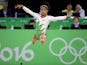 Dipa Karmakar in action at the Rio Olympics in August 2016