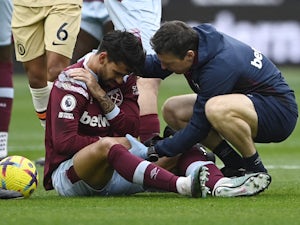 West Ham dealt triple injury blow ahead of Tottenham clash