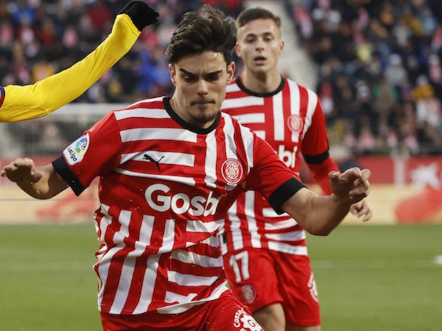 Girona defender Miguel Gutierrez on January 28, 2023