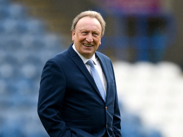 Huddersfield Town manager Neil Warnock before the match on February 18, 2023