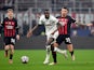 Tottenham Hotspur's Pape Matar Sarr in action with AC Milan's Rade Krunic on February 14, 2023