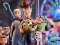 Assorted toys from Toy Story