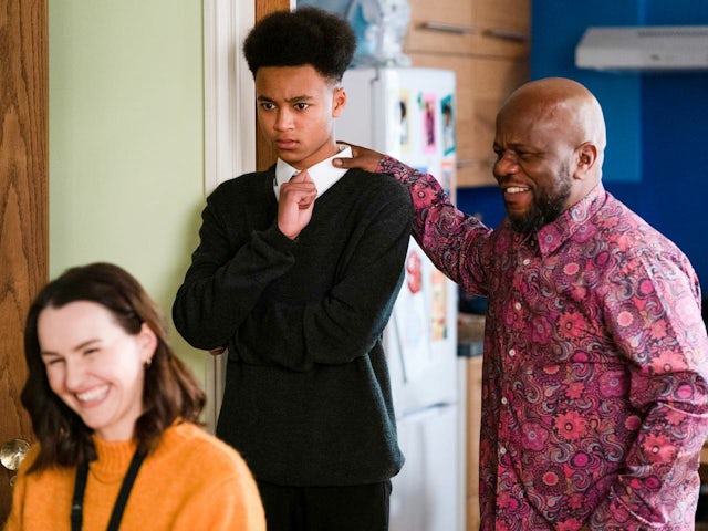 Denzel and Howie on EastEnders on March 3, 2023