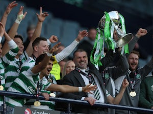 Hibernian 1-2 Celtic: Kyogo Furuhashi wins Scottish League Cup final for  Ange Postecoglou's Celtic, Football News