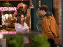 Amy and Aaron on Coronation Street on March 6, 2023