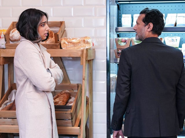 Ash and Nish on EastEnders on March 7, 2023