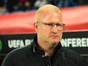 Basel coach Heiko Vogel before the match on February 23, 2023