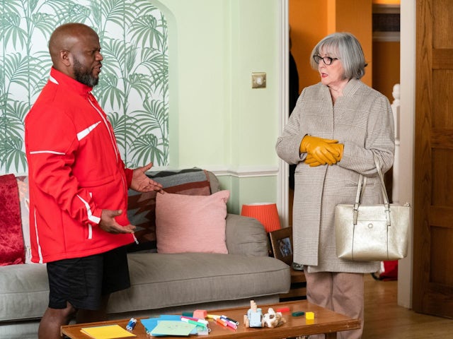 Howie and Viv on EastEnders on March 2, 2023
