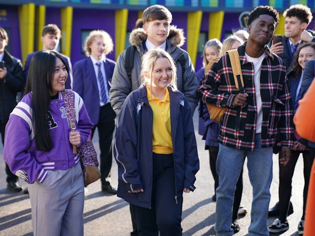 The kids on Hollyoaks on March 1, 2023