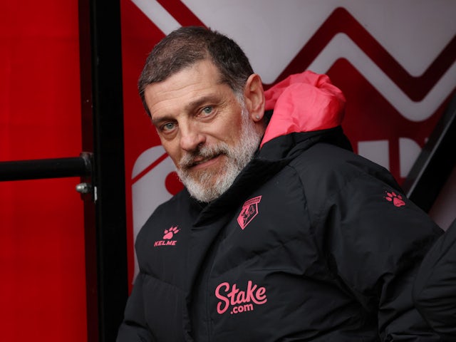 Watford's manager Slaven Bilic on February 25, 2023