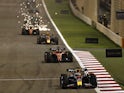 One of the opening laps of the Bahrain Grand Prix on March 5, 2023.
