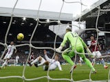  Crystal Palace's Joachim Andersen scores an own goal versus Aston Villa on March 4, 2023
