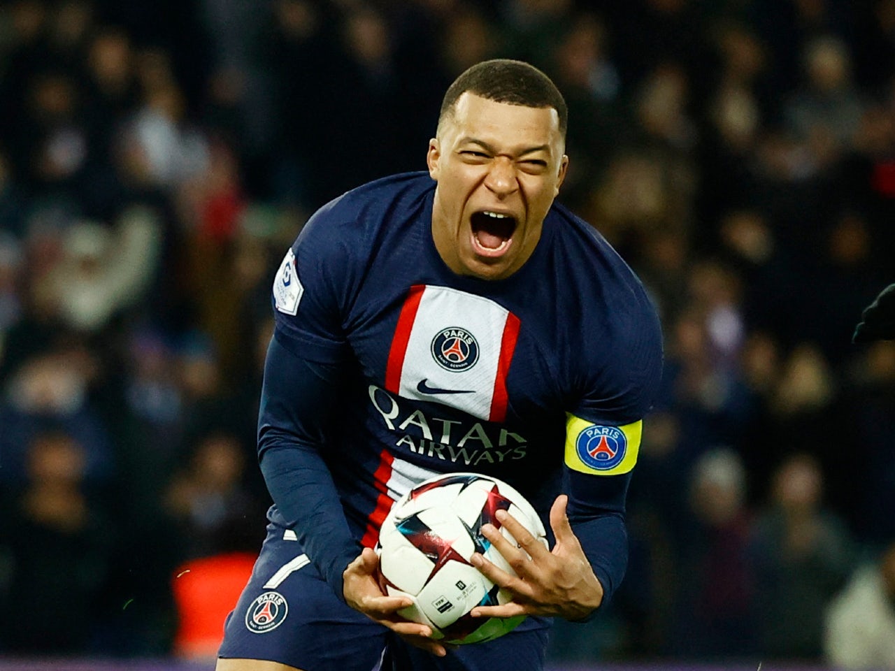 Kylian Mbappe becomes Paris Saint-Germain's all-time top goalscorer thumbnail