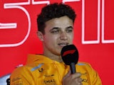 Lando Norris pictured on February 25, 2023