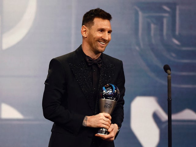 Lionel Messi wins The Best FIFA Men's Player 2022 award on February 27, 2023