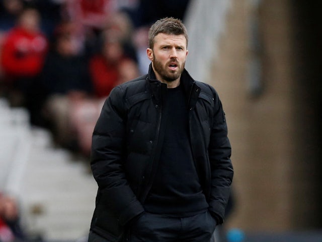 Middlesbrough manager Michael Carrick on March 4, 2023