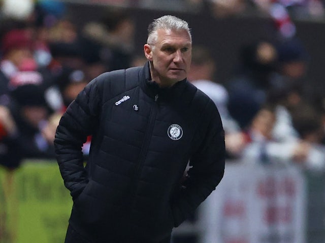 Bristol City manager Nigel Pearson before the match on February 28, 2023