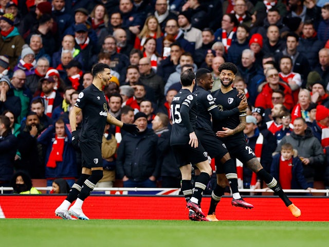 Philip Billing scores for Bournemouth against Arsenal on March 4, 2023
