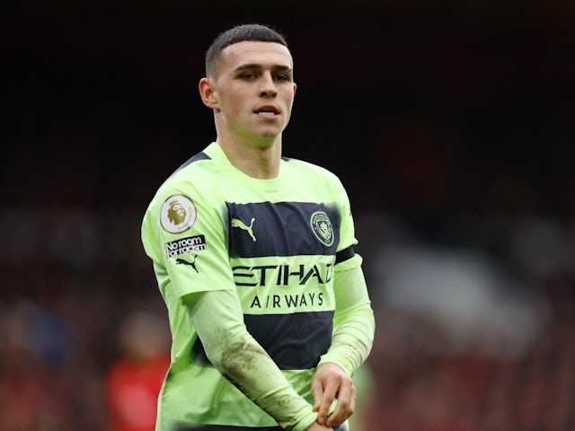 Manchester City's Phil Foden pictured on February 18, 2023