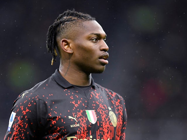 AC Milan's Rafael Leao pictured on February 26, 2023