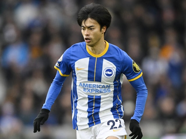 Brighton's Mitoma out to break Japanese PL scoring record