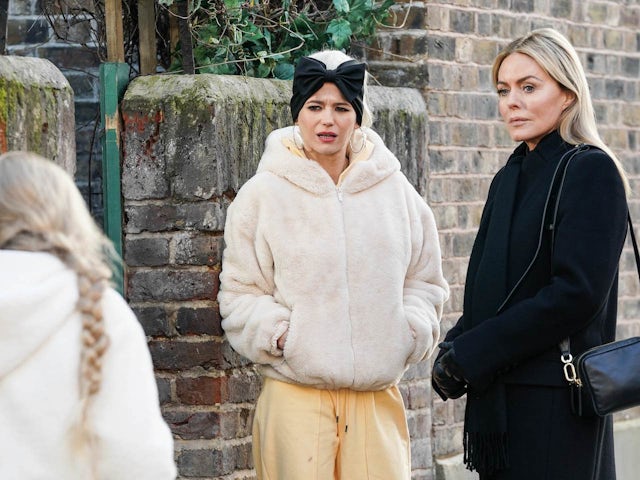 Lola, Emma and Lexi on EastEnders on March 20, 2023