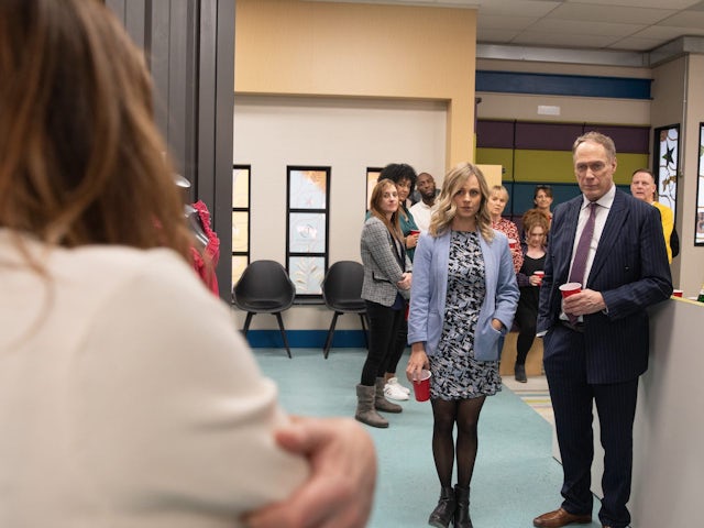 Sarah and Stephen on Coronation Street on March 15, 2023