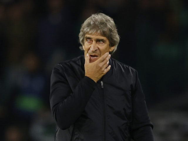 Real Betis coach Manuel Pellegrini reacts on March 5, 2023