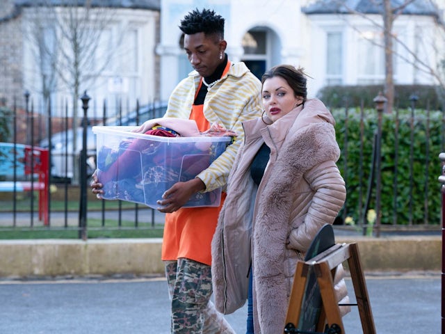 Felix and Whitney on EastEnders on March 15, 2023