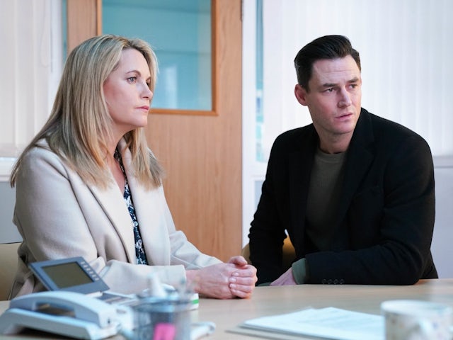 Zack and Sam on EastEnders on March 21, 2023