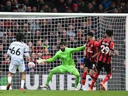 Philip Billing scores for Bournemouth against Liverpool on March 11, 2023