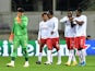 Sivasspor players look dejected after the match on March 9, 2023
