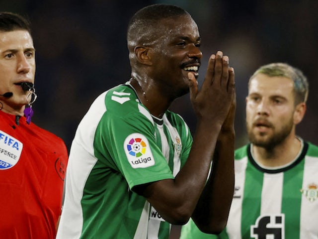 Real Betis midfielder William Carvalho on March 5, 2023