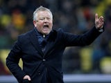 Watford manager Chris Wilder reacts on March 14, 2023