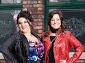 Jodie Prenger and Ruthie Henshall for Coronation Street