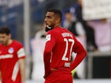 Hertha Berlin's Kevin-Prince Boateng looks dejected after the match on March 18, 2023