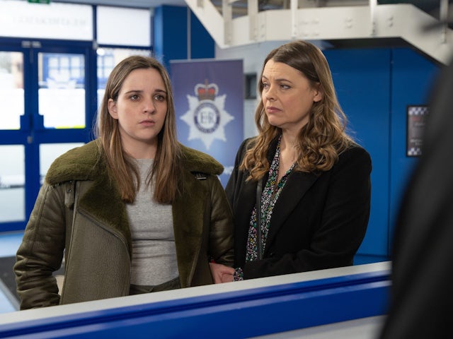 Amy and Tracy on Coronation Street on March 29, 2023